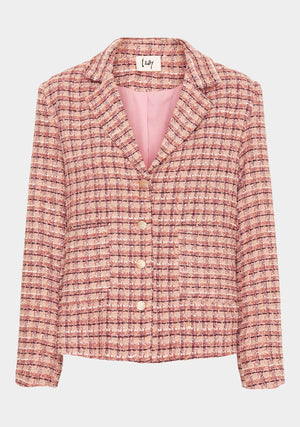 I SAY Bea Blazer Jackets L51 Bea Check