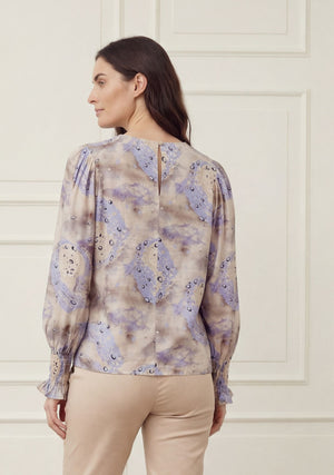 I SAY Ane Smock Blouse Blouses M46 Spring Dream