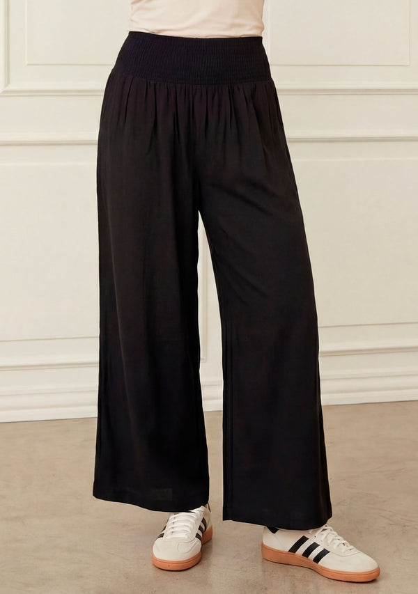I SAY Ane Smock Pant Pants 900 Black
