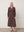 I SAY Ane V-Neck Dress Dresses 356 Dark brown