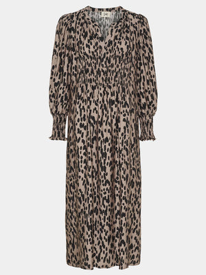 I SAY Ane V-Neck Dress Dresses N26 Black Drops