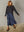 I SAY Anna Highneck Pullover Knitwear M05 Brown/Navy Stripe