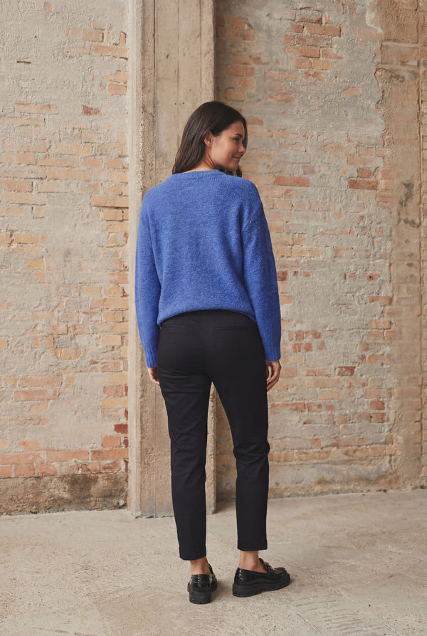 I SAY Anna New Pullover Knitwear 614 Bluish