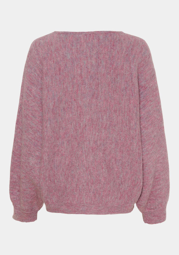 I SAY Anna Pullover Knitwear 522 Pink Melange