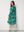 I SAY Annica V-Neck Dress Dresses M54 Green Float