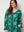 I SAY Annica V-Neck Dress Dresses M54 Green Float