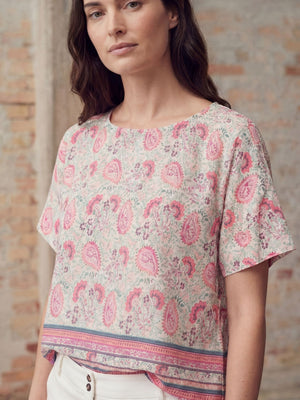 I SAY Annica s/s Blouse Blouses A96 Summer Paisley