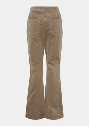 I SAY Barbel Flare Pant Pants 366 Light Taupe