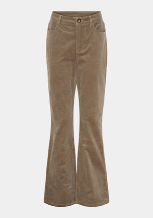 I SAY Barbel Flare Pant Pants 366 Light Taupe