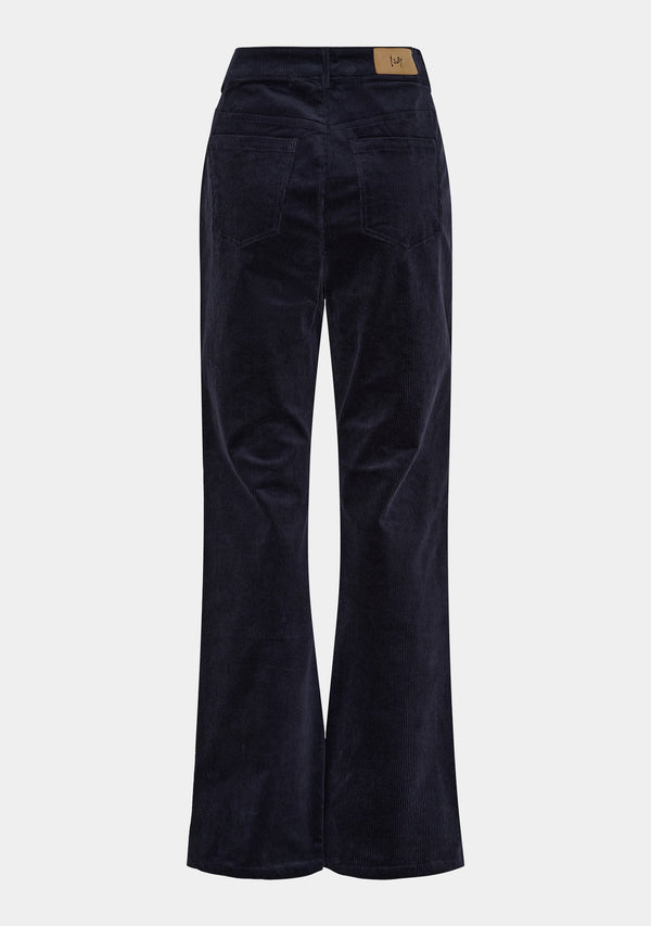 I SAY Barbel Flare Pant Pants 659 Dark navy