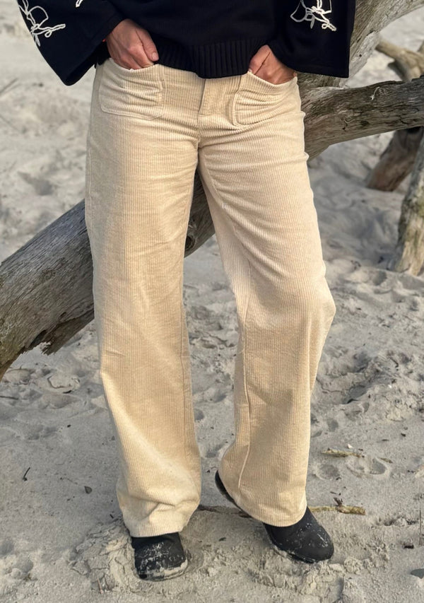 I SAY Barbel New Pant Pants 366 Light Taupe