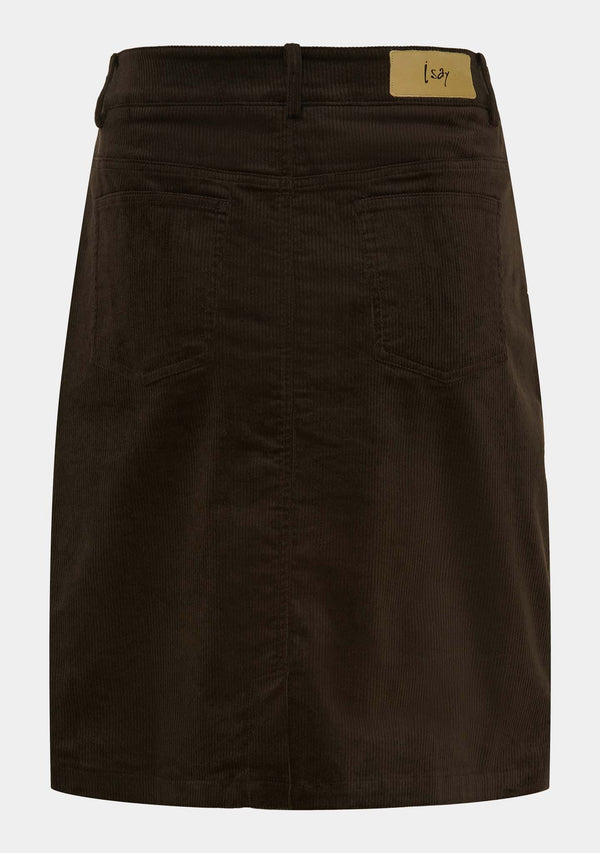 I SAY Barbel Short Skirt Skirts 301 Chocolate