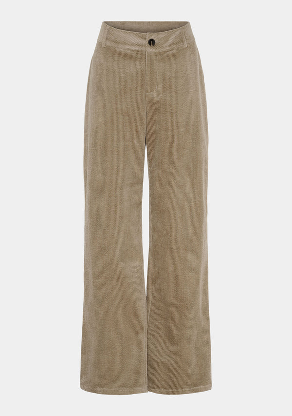 I SAY Barbel Wide Pant Pants 366 Light Taupe