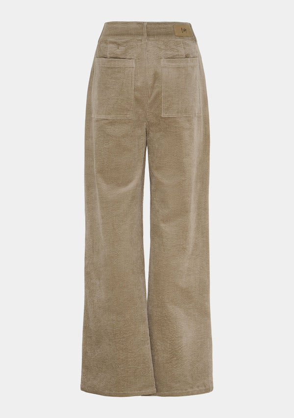 I SAY Barbel Wide Pant Pants 366 Light Taupe
