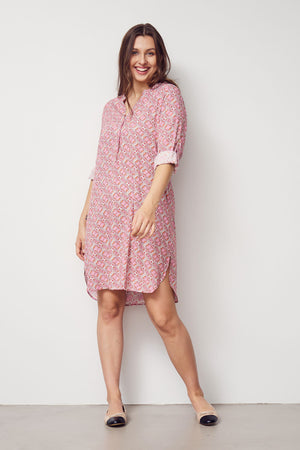 I SAY Beatrix Tunic Dresses M63 Pink Hourglass