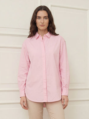I SAY Bellis Long Shirt Shirts 429 Winter Rose