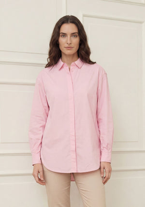 I SAY Bellis Long Shirt Shirts 429 Winter Rose