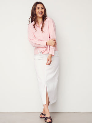I SAY Bellis Shirt Jacket Shirts 034 Rose stripes
