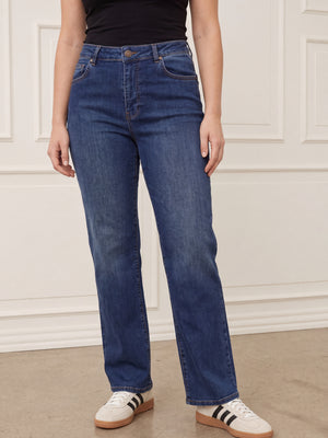I SAY Bologna Classic Jeans Pants 610 Blue Classic Wash