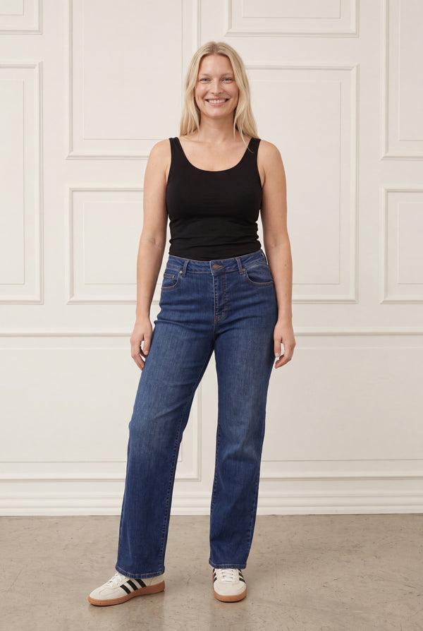 I SAY Bologna Classic Jeans Pants 610 Blue Classic Wash