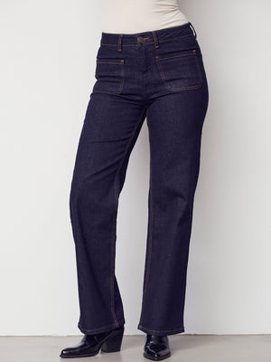 I SAY Bologna New Jeans Pants K97 Unwashed Denim
