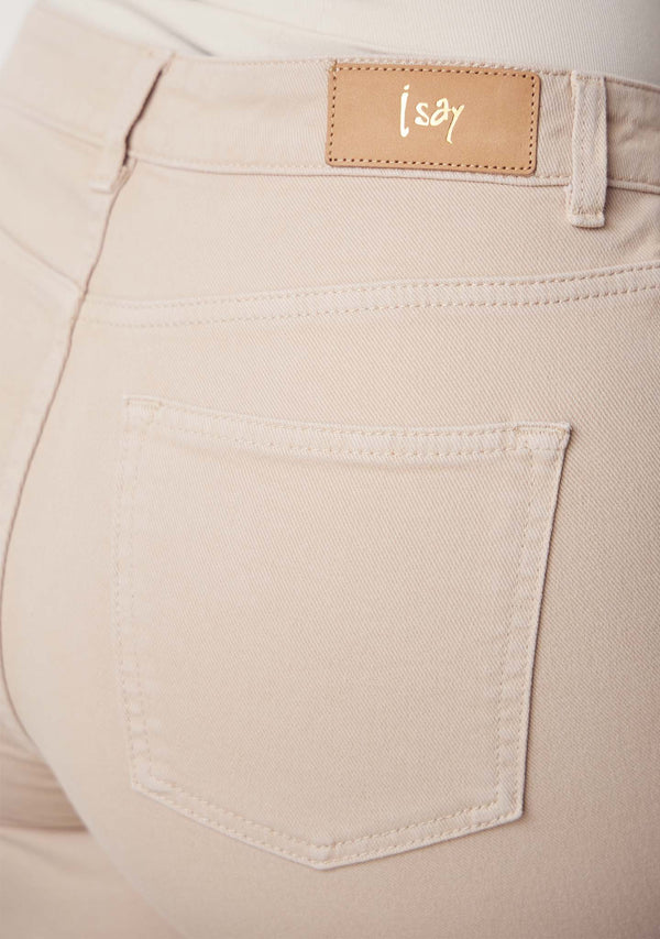 I SAY Bologna wide Twill Pant Pants 117 Dark Sand