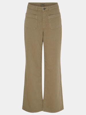 I SAY Bologna wide Twill Pant Pants 928 Light Mole