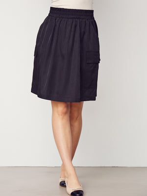 I SAY Cara Short Skirt Skirts 900 Black