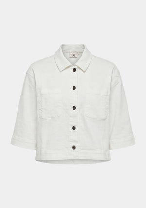 I SAY Carpi Denim Jacket Jackets 101 Broken White