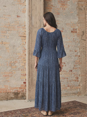 I SAY Chantel Dress Dresses D13 Blue Flower