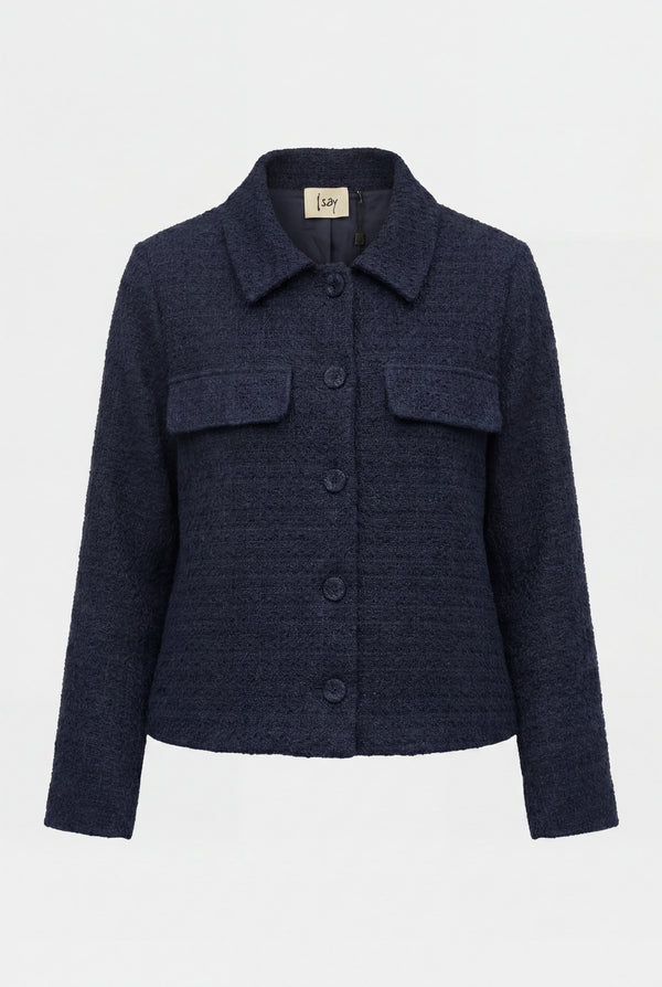 I SAY Chia Blazer Jackets 642 Navy Melange