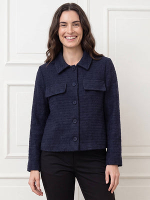 I SAY Chia Blazer Jackets 642 Navy Melange