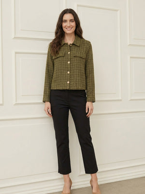 I SAY Chia Blazer Jackets N46 Khaki Mix