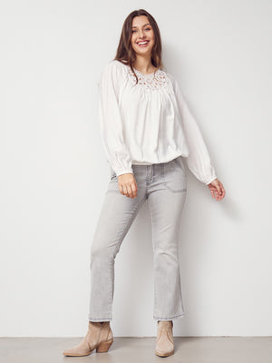 I SAY Cleo Lace Blouse Blouses 101 Broken White