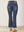 I SAY Como Button Jeans Pants 662 Dark denim