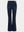 I SAY Como Flare Button Jeans Pants 662 Dark denim