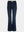 I SAY Como Flare Button Jeans Pants 662 Dark denim