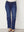 I SAY Como Flare Button Jeans Pants 662 Dark denim