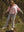 I SAY Como Flare Jeans Pants 943 Light Grey Washed