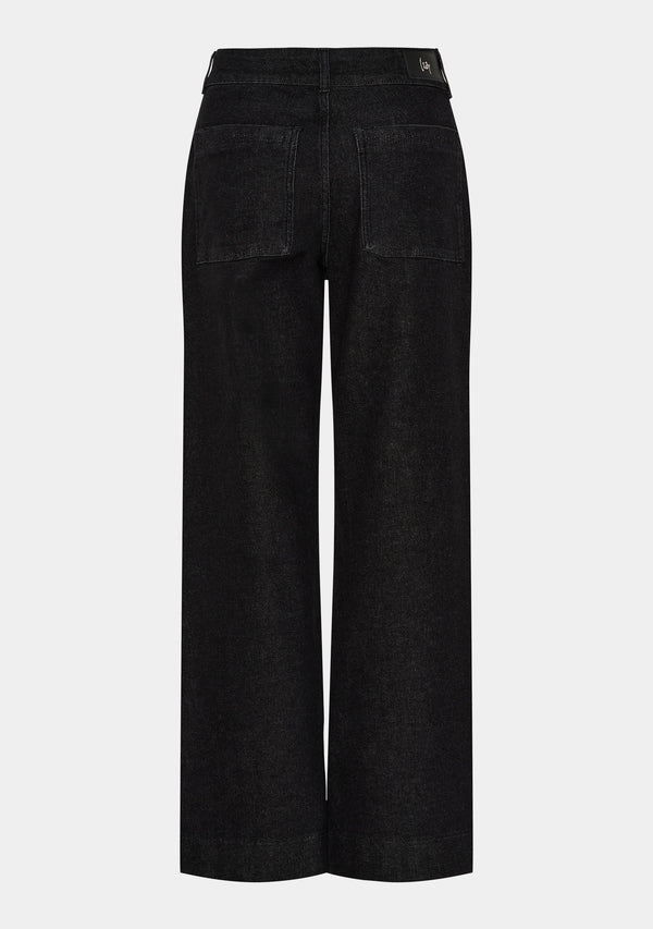 I SAY Como Jeans Pants 917 Black Wash