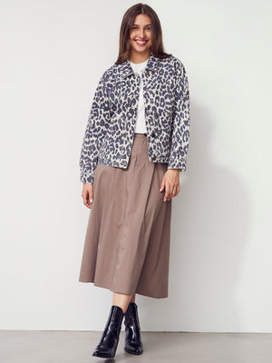 I SAY Como Printed Jacket Jackets M86 Leo