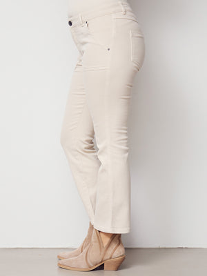 I SAY Como Twill Flare Pant Pants 346 Desert