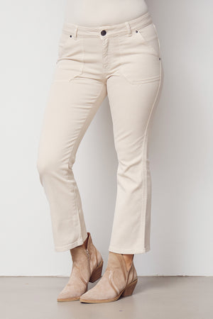 I SAY Como Twill Flare Pant Pants 346 Desert