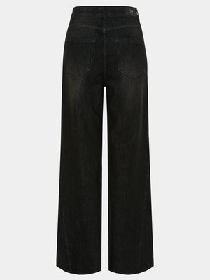I SAY Como Wide Jeans Pants 923 Washed Grey