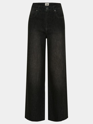 I SAY Como Wide Jeans Pants 923 Washed Grey