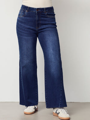 I SAY Como Wide Jeans Pants L42 Bologna Denim Wash
