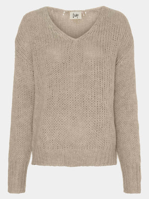 I SAY Cosima Knit Knitwear 507 Powder
