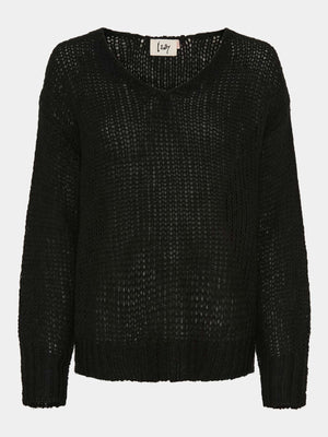 I SAY Cosima Knit Knitwear 900 Black