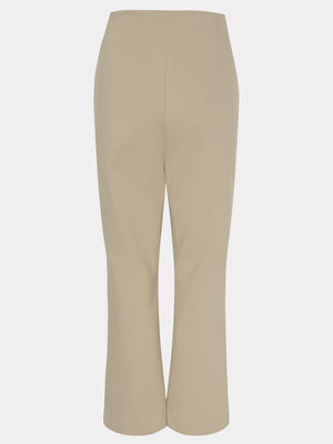 I SAY Dana Flare Pant Pants 117 Dark Sand