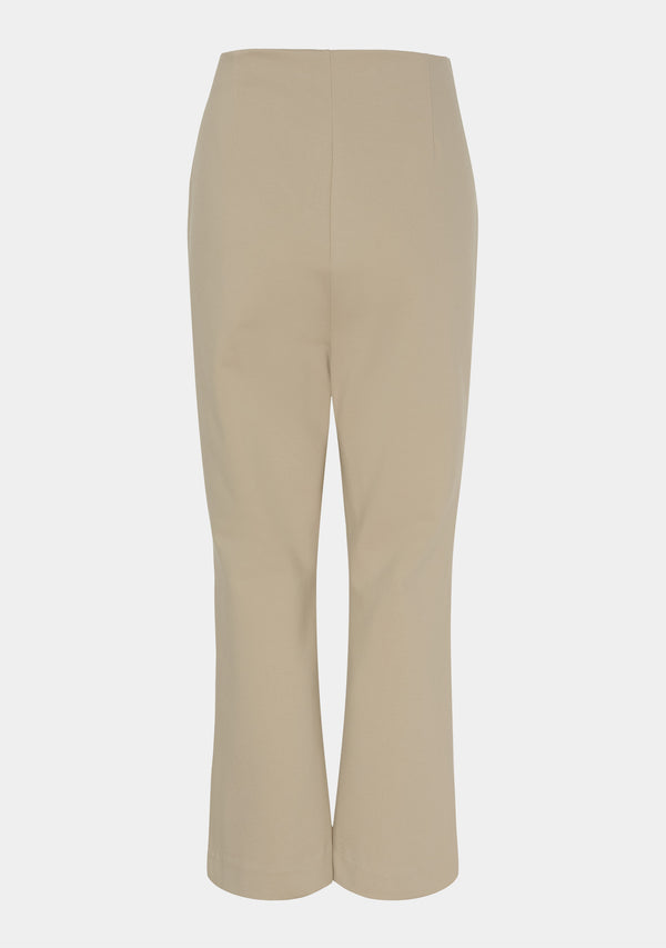 I SAY Dana Flare Pant Pants 117 Dark Sand